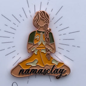 NamasClay Enamel Pin