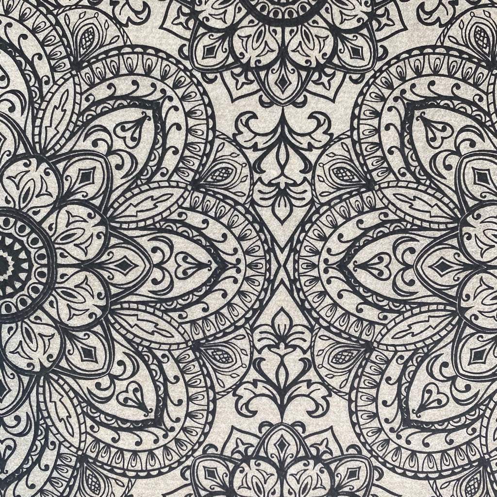 Mandala (closed center) - Underglaze Transfer Sheet