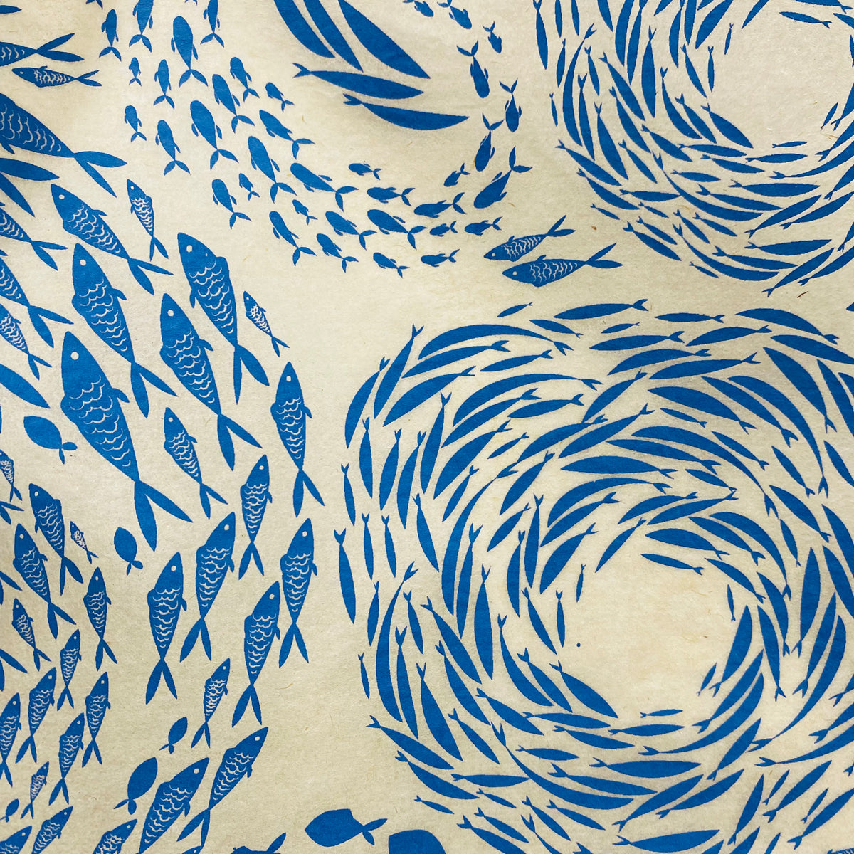 Fish School - Underglaze Transfer Sheet