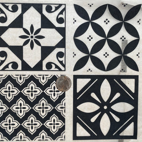 Moroccan Tiles B - Underglaze Transfer Sheet