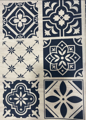 Moroccan Tiles A - Underglaze Transfer Sheet