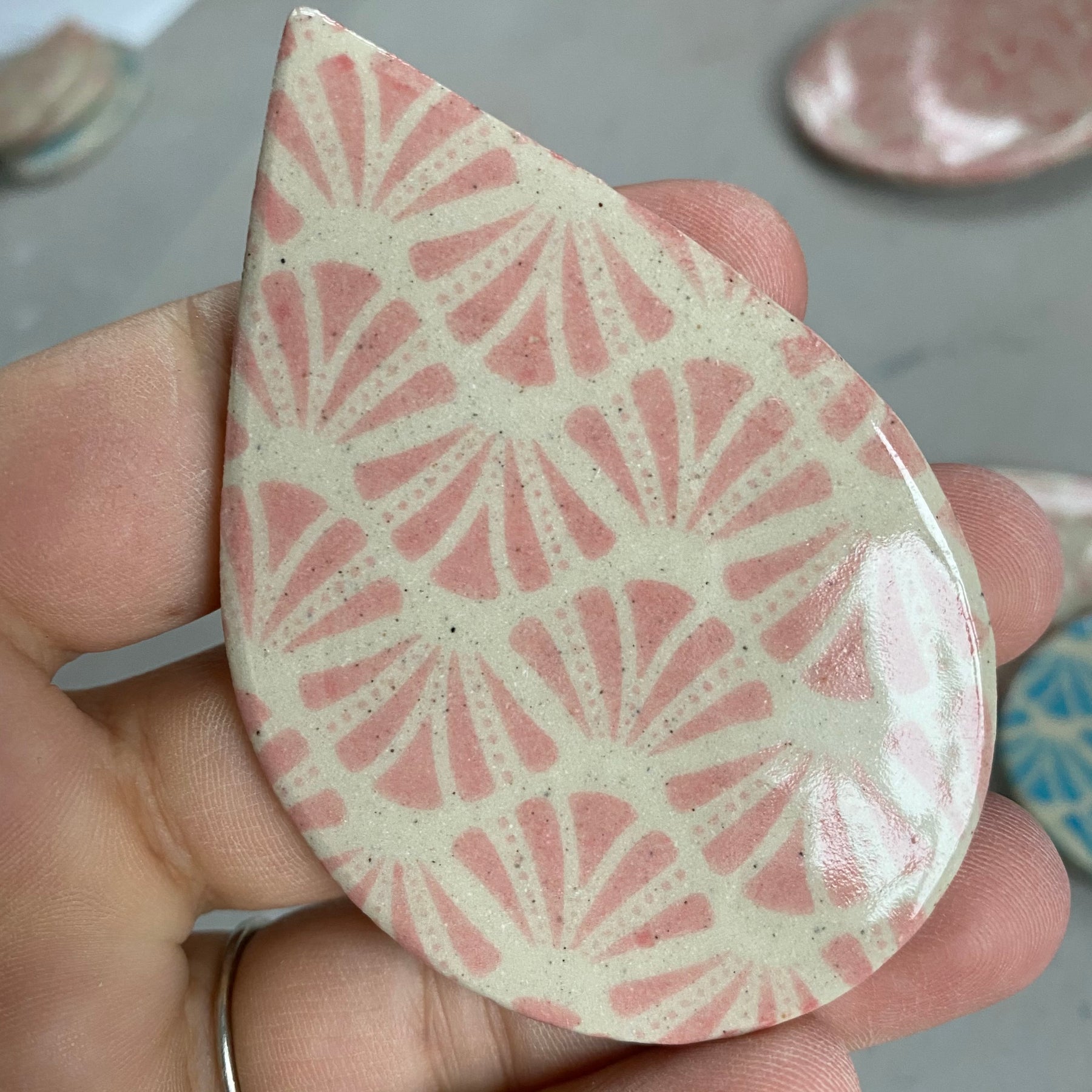 Fans - Underglaze Transfer Sheet