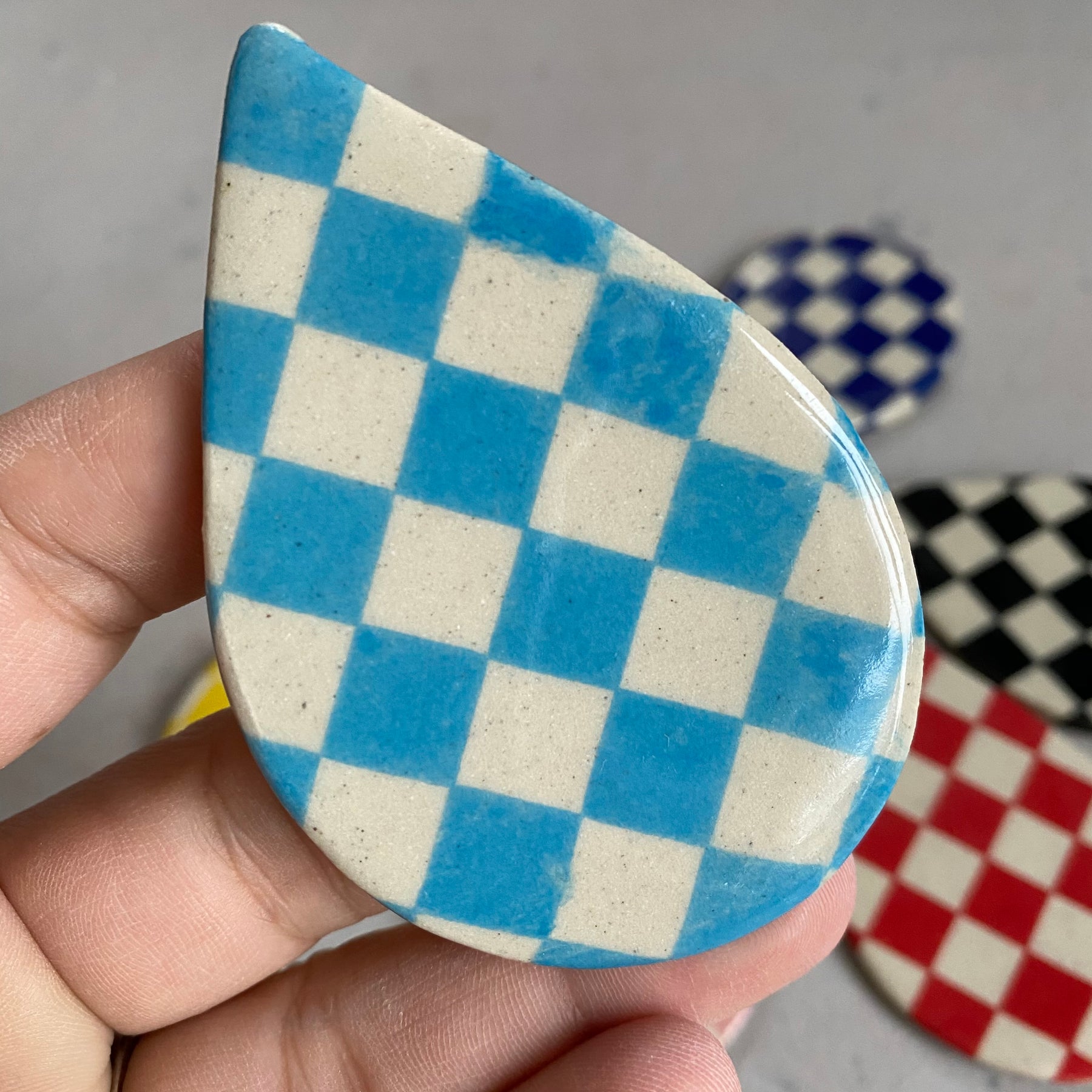 Checkerboard - Underglaze Transfer Sheet