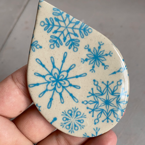 Snowflakes - Underglaze Transfer Sheet